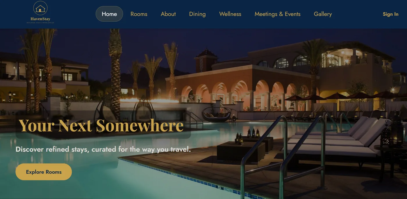 HavenStay preview